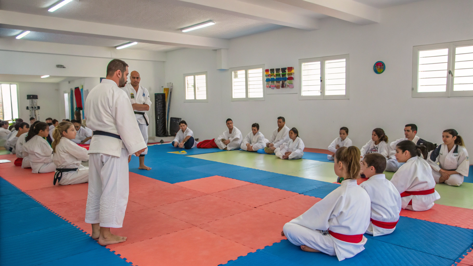 Basis Aikido training bij Antwerpen Aikikai