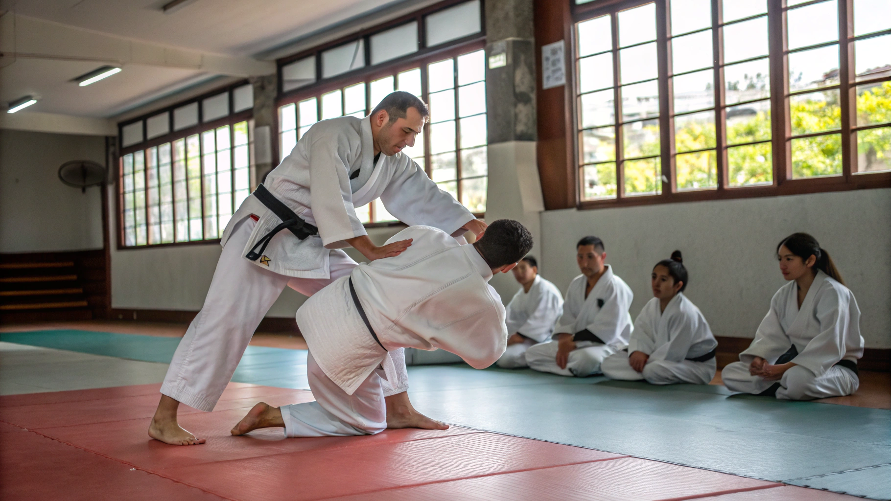 Traditionele Vorm training bij Antwerpen Aikikai